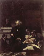 Thomas Eakins The clinic of dr. Majorities Spain oil painting artist